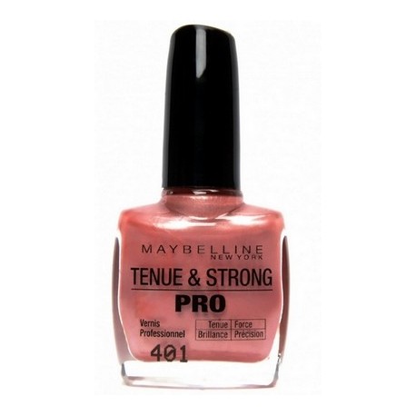 VERNIS A ONGLES TENUE & STRONG PRO PECHE ROSEE N°401